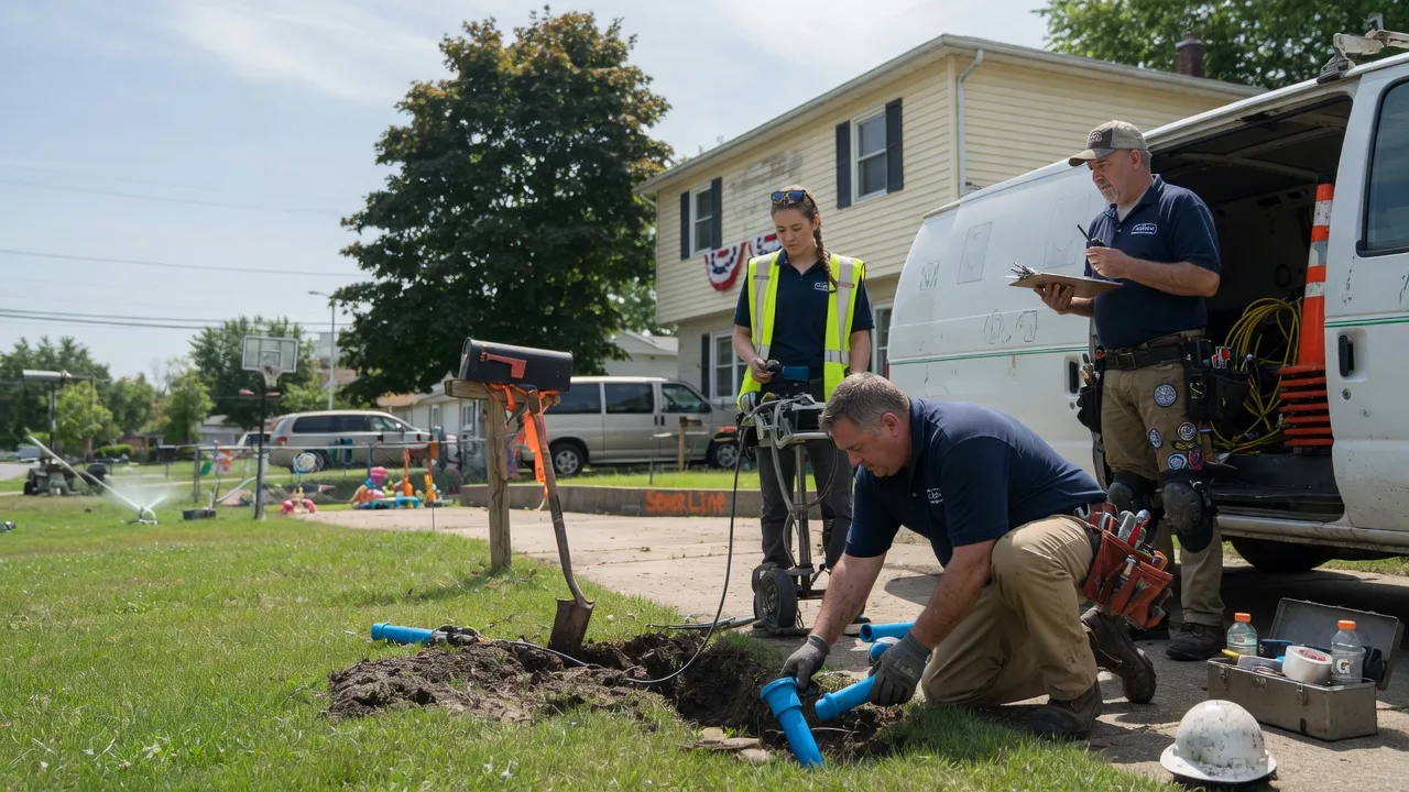 Slab Leak Repair in Andover, IA near me